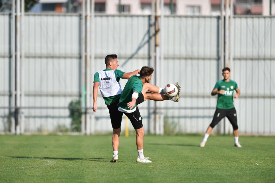 Bursaspor taktik çalıştı