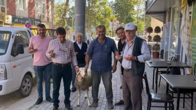 Servisçiler dualar edip kurban keserek sezona başladı