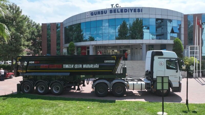 Gürsu’da temizlik işlerine tasarruflu yeni yatırım Gürsu Belediyesi, hem zamandan, hem maliyetten, hem de emekten tasarruf