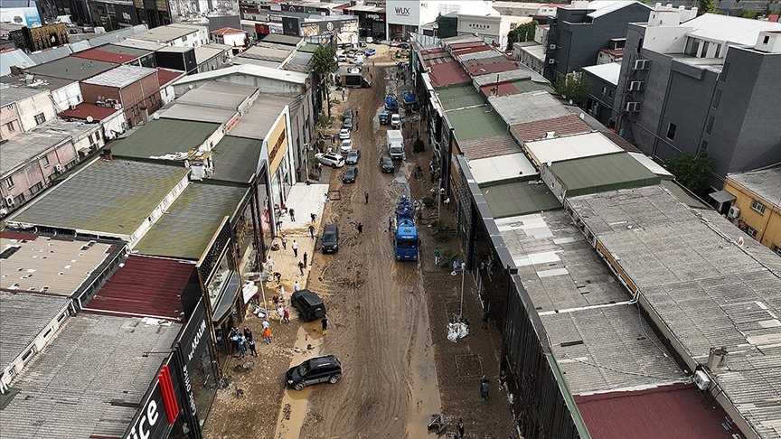 İstanbul’da selin yaşandığı ilçelerde büyük hasar oluştu