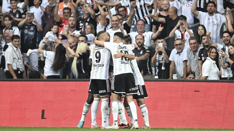 Beşiktaş, Trendyol Süper Lig'in 6. haftasında ağırladığı Mondihome Kayserispor'u 2-1