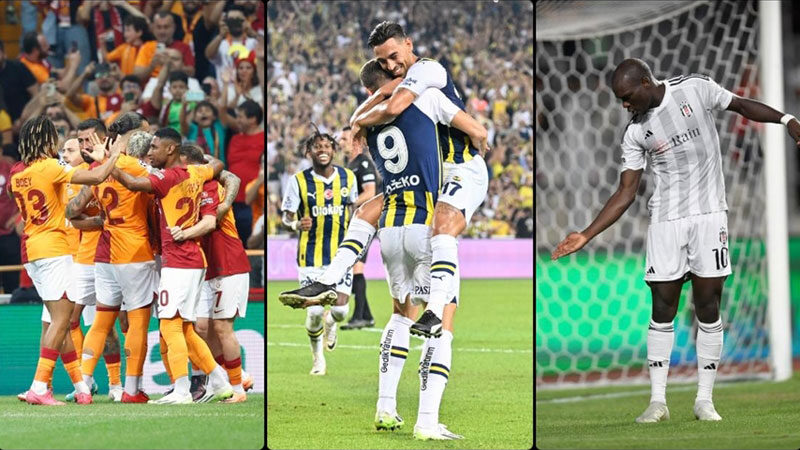 Avrupa kupalarında mücadele eden Galatasaray, Fenerbahçe ve Beşiktaş'ın grup maçları