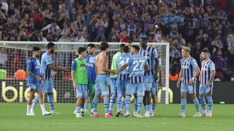 Trendyol Süper Lig'in 5. haftasında Beşiktaş'ı 3-0 yenen Trabzonspor, 266