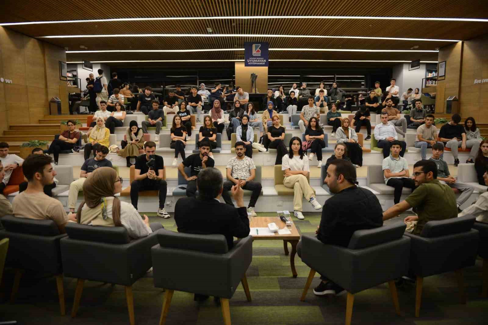 Başkan Yılmaz gençlerle buluştu