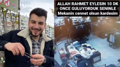 Kahreden olay! Ölmeden 10 dakika önce arkadaşına sarıldı