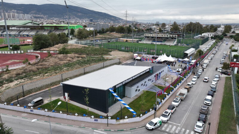 Bursa’ya yeni spor tesisi! Bursa’yı sporda da marka kent haline getirmek amacıyla ‘branşlara özel’