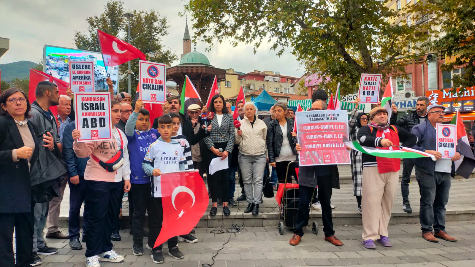 Vatan Partisi Bursa’dan Gazze çağrısı!