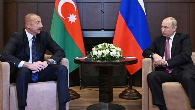 Aliyev ve Putin telefonda görüştü Aliyev ve Putin telefonda görüştü