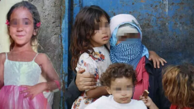 Seslerin geldiği yere yöneldi! Küçük kız yaşam savaşı veriyor