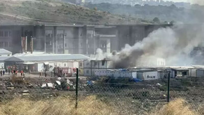 Marmara Üniversitesi’nde korkutan yangın!
