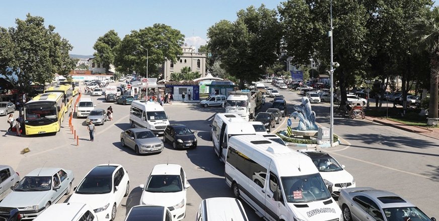Bursa’nın bu ilçesine akın var! 30 milyon araç girişi…