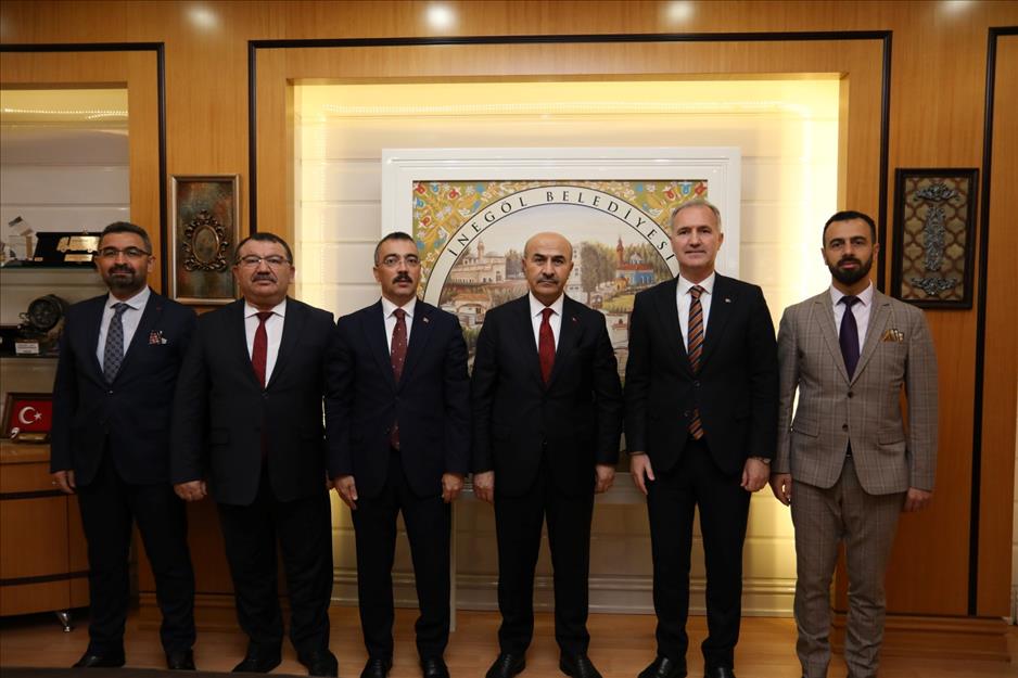 Vali Demirtaş’tan İnegöl Belediyesi’ne ziyaret Vali Demirtaş’tan İnegöl Belediyesi’ne ziyaret