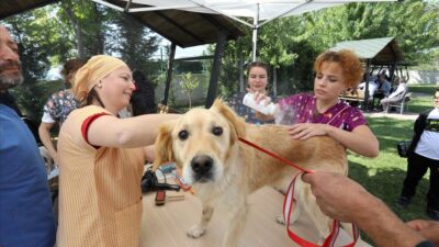 İnegöl’de 4 Ekim Hayvanları Koruma Gününe renkli kutlama