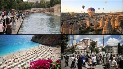Türkiye’nin turizm geliri yılın üçüncü çeyrekte arttı