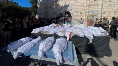 İsrail ordusu, Gazze’deki kilise saldırısında ölenleri sivil zayiat olarak niteledi