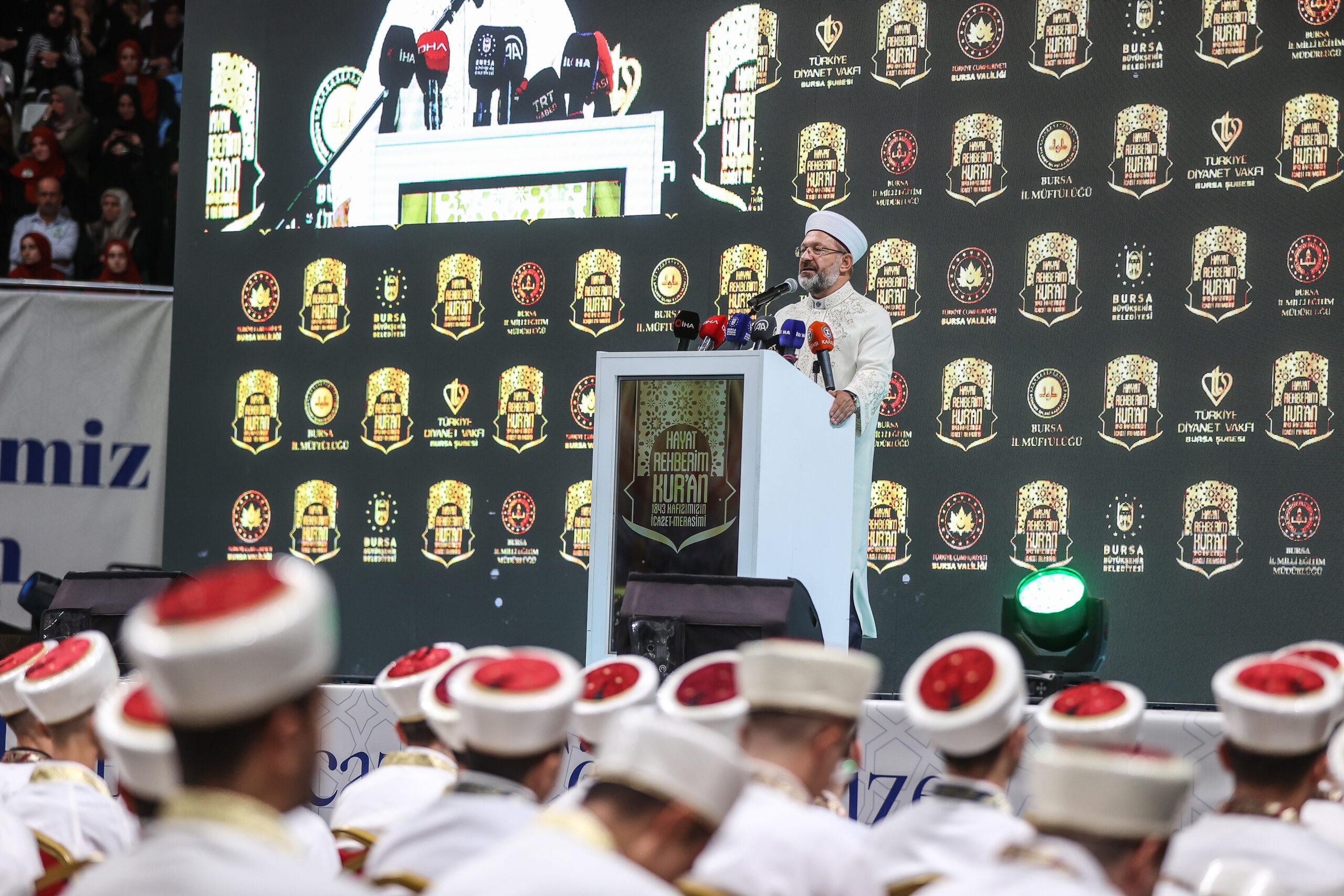 Diyanet İşleri Başkanı Erbaş, Bursa’da toplu icazet merasimine katıldı