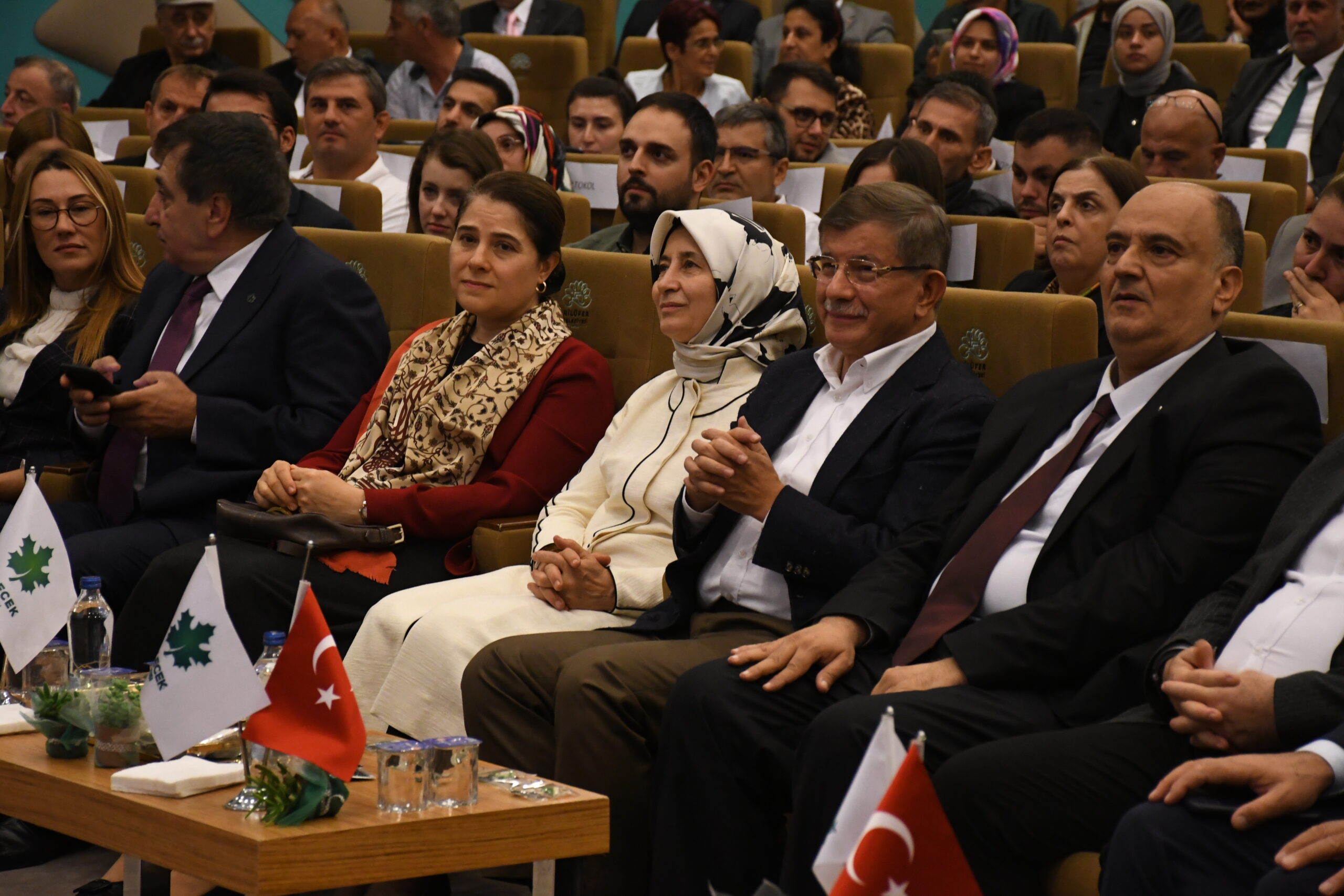 Gelecek Partisi Genel Başkanı Davutoğlu, Bursa’da konuştu: ‘Filistin’in yanındayız’