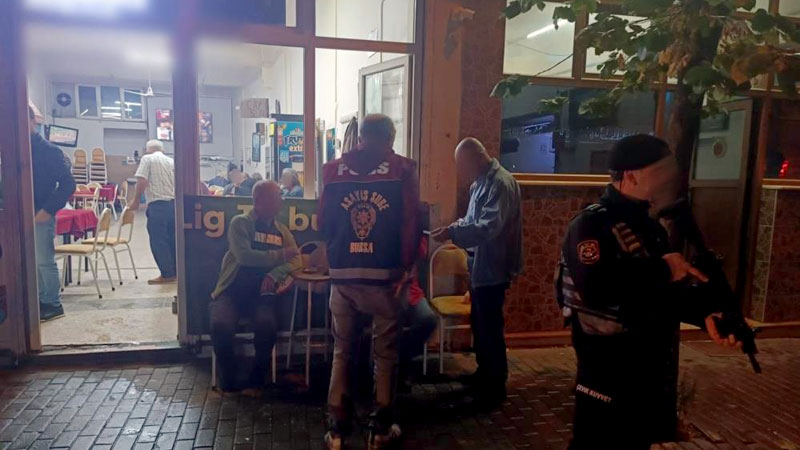 Bursa’da huzur uygulaması: Gözaltılar var