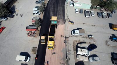 Bursa’nın o ilçesinde yollar yenileniyor