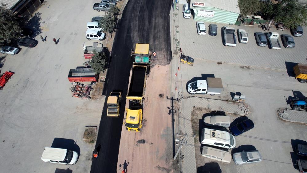 Bursa’nın o ilçesinde yollar yenileniyor Bursa’nın o ilçesinde yollar yenileniyor