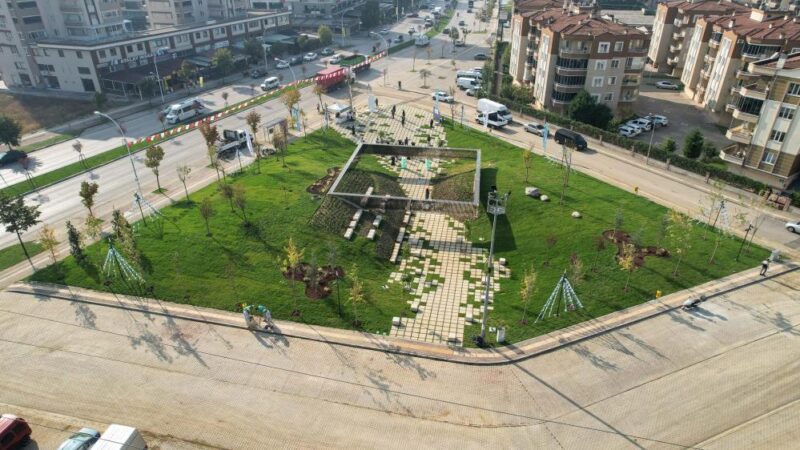 Bursa’da sağlık çalışanları için yeni anıt parkı! Nilüfer Belediyesi’nin, Kovid-19 pandemisinde, görevi başında hayatını kaybeden sağlık çalışanlarına