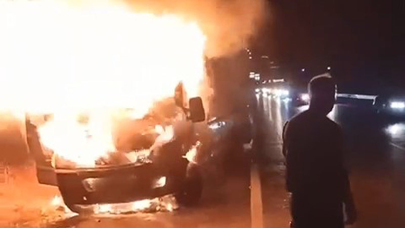 Bursa’da korku dolu anlar! Alev topuna döndü