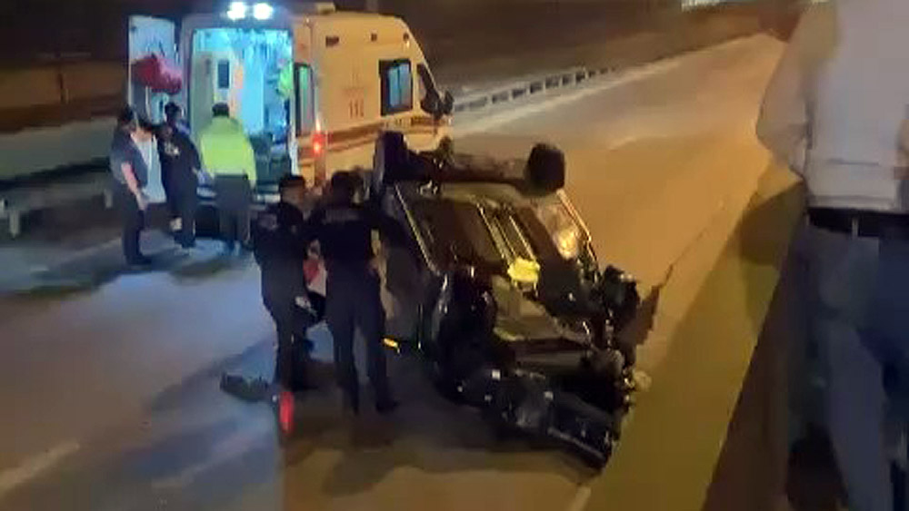 Bursa’da kavşakta kaza! Batçık girişinde…