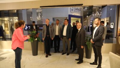 Başkan Taban Modef’i ziyaret etti