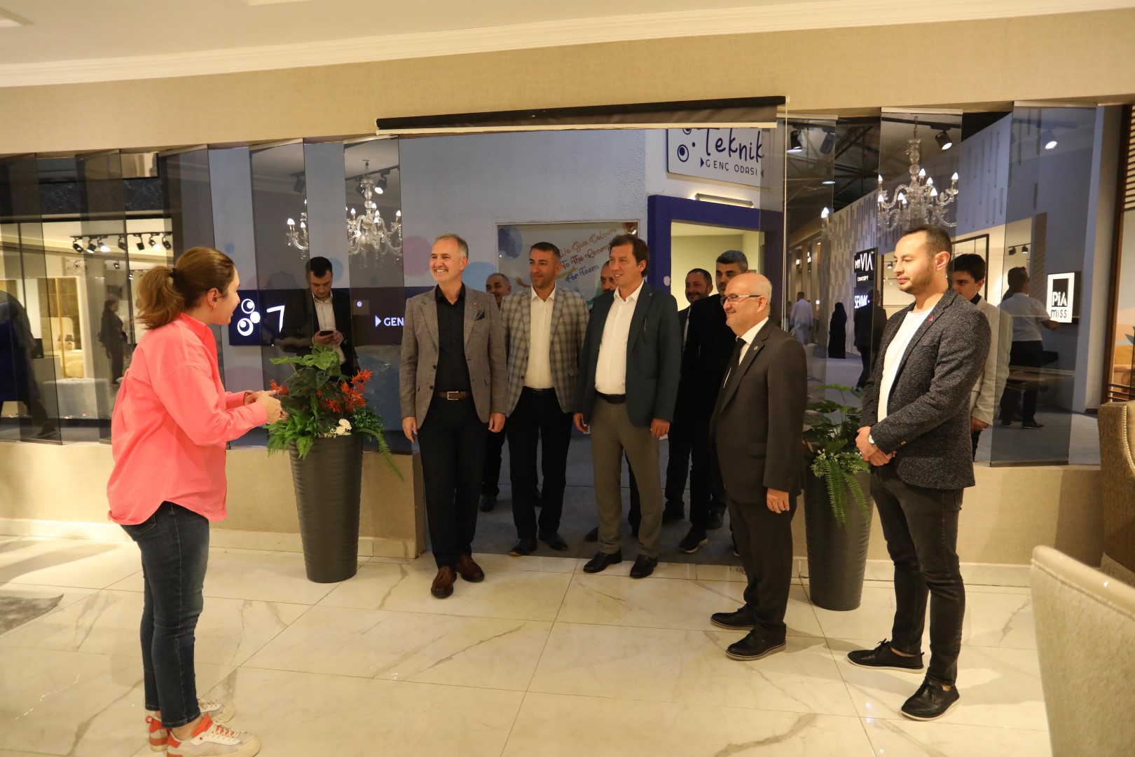 Başkan Taban Modef’i ziyaret etti