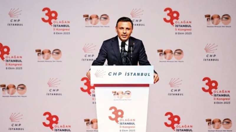 CHP’nin yeni İstanbul İl Başkanı belli oldu! CHP'nin yeni İstanbul İl Başkanı, Bahçelievler İlçe Başkanı Özgür Çelik