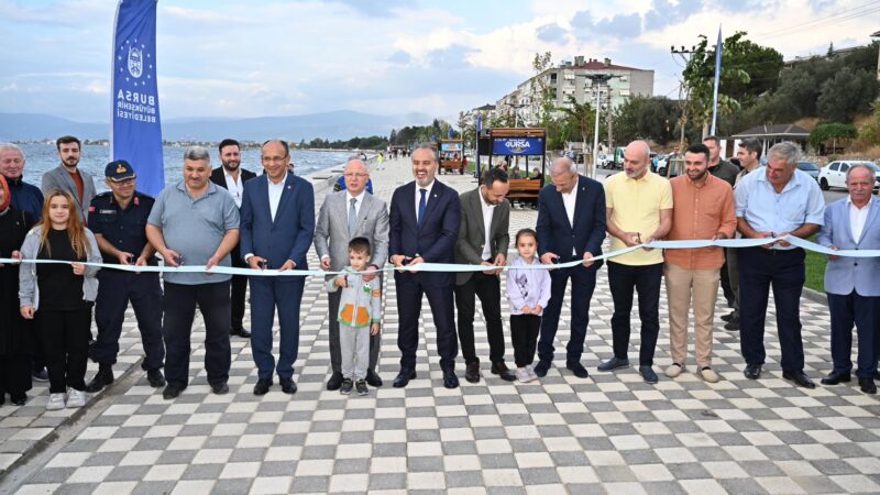 Bursa’nın yeni kordonuna tam not! Bursa Büyükşehir Belediyesi, Kurşunlu Sahil Kordonu'nun açılışını gerçekleştirdi...