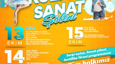 Bursa Mustafakemalpaşa’da kültür sanat şöleni yaşanacak