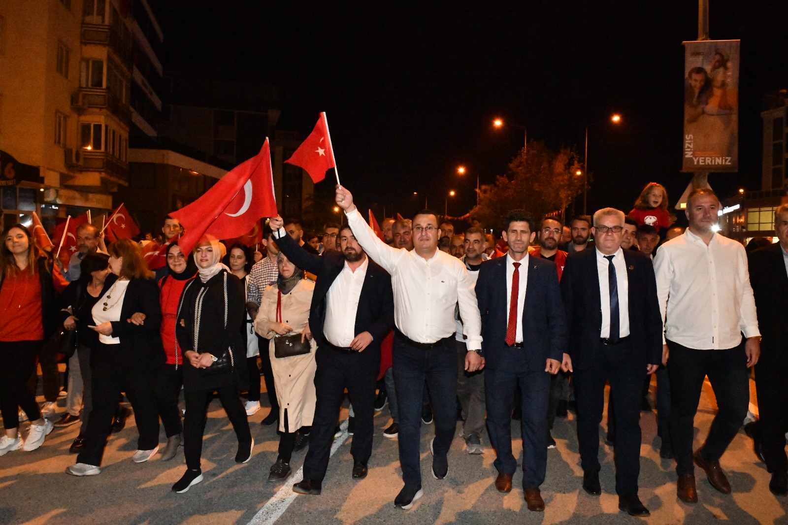 Mustafakemalpaşa’da Cumhuriyet coşkusu