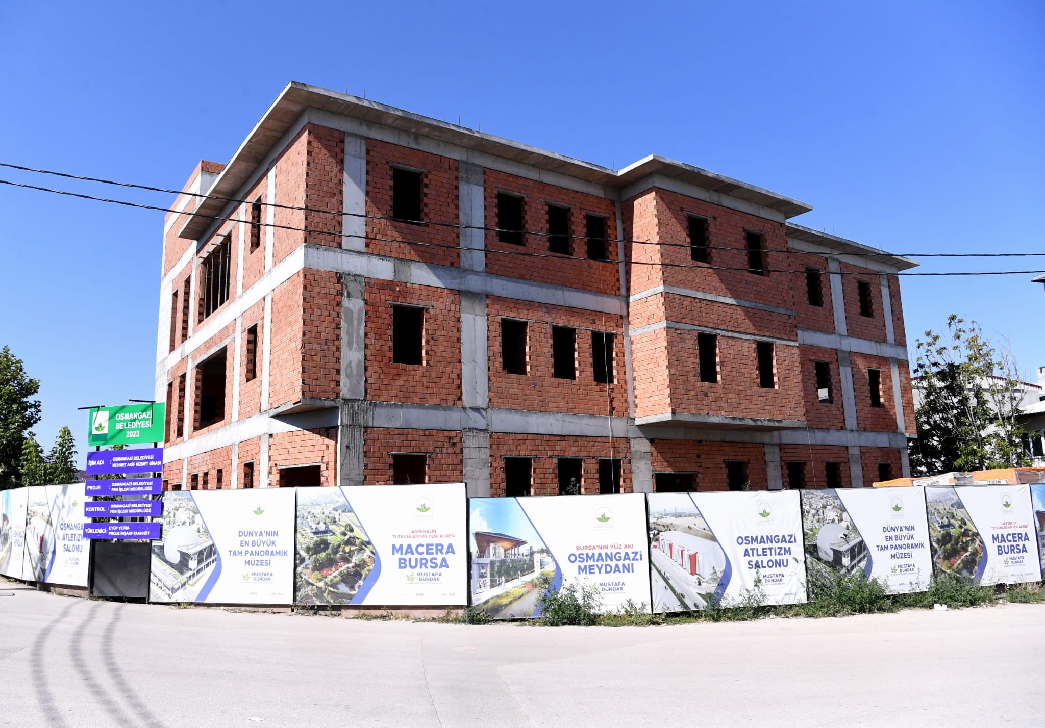 Bursa’nın bu mahallesine üçü bir arada hizmet! Bursa’nın bu mahallesine üçü bir arada hizmet!