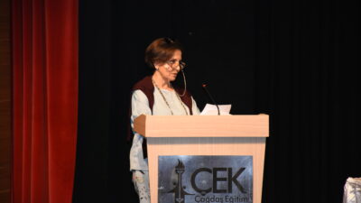Çağdaş Eğitim Kooperatifi Yönetim Kurulu Başkanı Nihan Alpay, Cumhuriyetimizin 100.