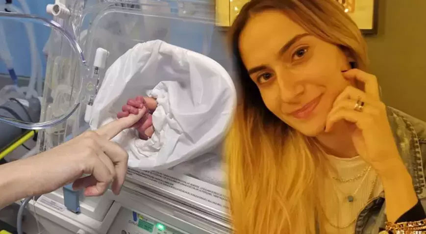 Bebeğinin elini tuttu! Genç anne bu fotoğraftan 1 hafta sonra öldü