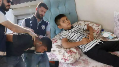 8 yaşındaki çocuğu parkta vuran kişi tutuklandı