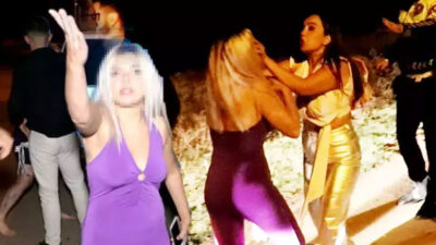 Kaçarken yakalandılar! 2 kadın ortalığı birbirine kattı