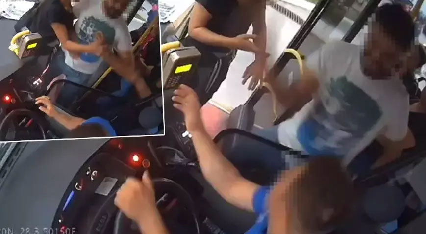 Aydın’da bir kişi yolcu sayısı fazla diye otobüs şoförüne saldırdı