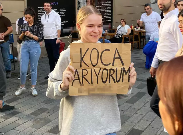 Taksim’de ilginç olay! “Bu bir şaka değil”