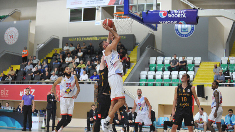 Final Spor nefes aldı Türkiye Basketbol Ligi’ndeki temsilcimiz Final Spor evinde Alagöz Holding Iğdır