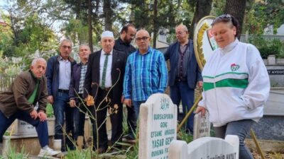 Bursaspor’un efsane ismi unutulmadı!