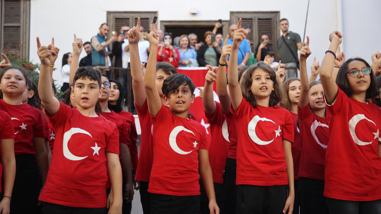 Selanik’teki Atatürk Evi’nde Cumhuriyeti’in 100. yılı töreni düzenlendi