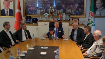 Cavit Çağlar’dan Bursaspor’a dev destek; ‘Bana düşen ne varsa hazırım’