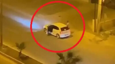 Ekipler alarma geçti! Kadını zorla otomobile bindirip kaçırdı