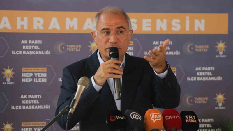 Efkan Ala, Bursa’da konuştu: O topraklar Filistinlilere aittir AK Parti Genel Başkanvekili Efkan Ala, AK Parti Kestel İlçe