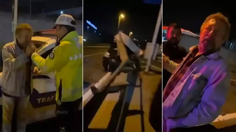 Bursalı ünlü oyuncu kaza yaptı!