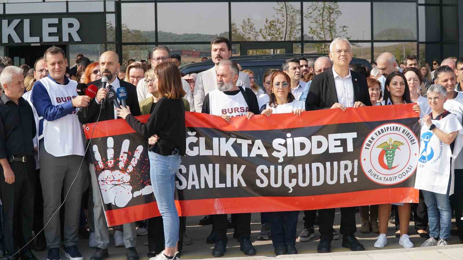 Kahreden olay sonrası Bursa tek yürek