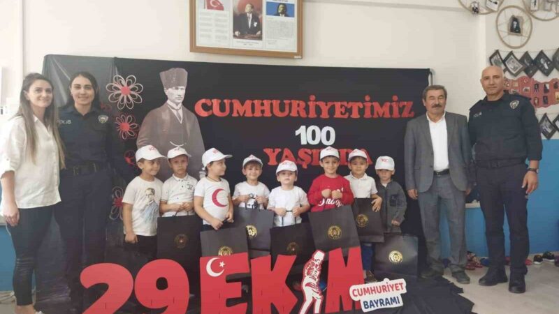 Kestel İlçe Emniyet Müdürlüğü, Cumhuriyetin 100. yılında 100 öğrenci ile