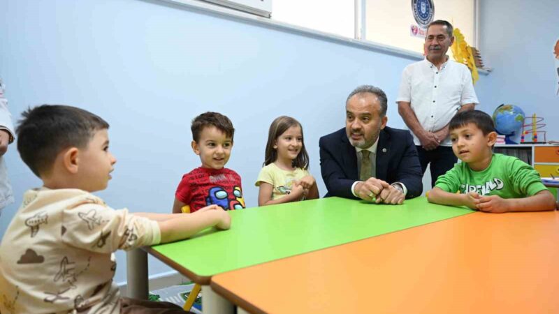 Bursa Büyükşehir Belediyesi, okul öncesi eğitimde önemli bir marka haline